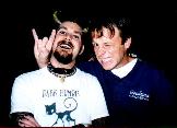 Me and THE TATER CAVEMAN of LADEN at Spookfest 2003